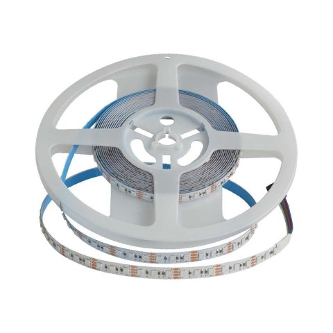 Taśma LED V-TAC 24V SMD3535 600LED IP20 12W/m 8mm VT-3535 RGB