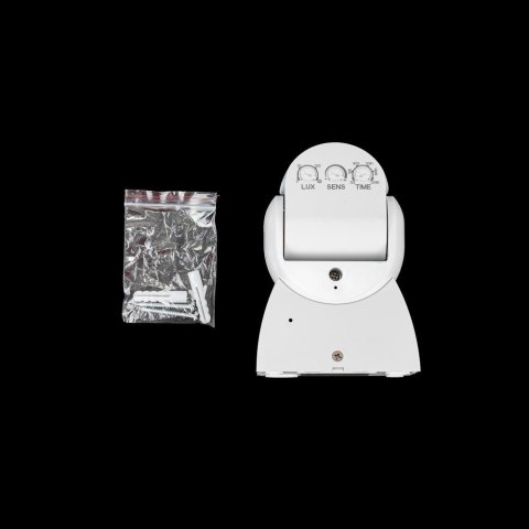 Czujnik ruchu mikrofalowy ścienny biały 180st 1200W IP65 VT-80301 5 lat gwarancji