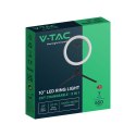 Lampa pierścieniowa LED ring V-TAC 10W fi255mm statyw pilot VT-45010 3200K-5500K 550lm