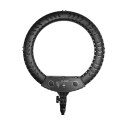 Lampa pierścieniowa LED ring na 3 telefony V-TAC 55W fi44cm statyw pilot etui VT-45055 3200K-5500K 6000lm
