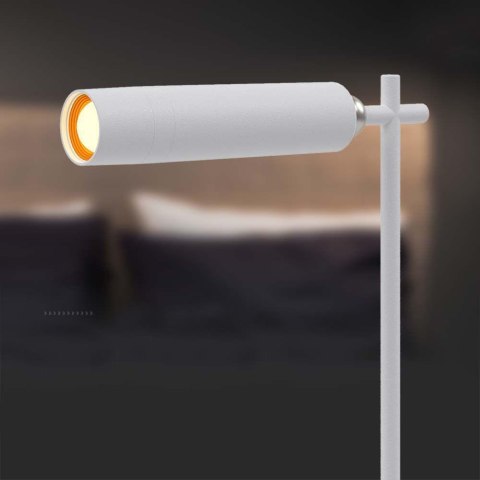 Lampka biurkowa V-TAC 4w1 37cm kinkiet klips latarka 3W LED biała VT-7413 4000K 300lm