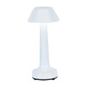 Lampka biurkowa nocna V-TAC 2W LED 23cm ładowanie USB CCT ściemnianie biała VT-7566 3000K-6000K 40lm