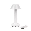 Lampka biurkowa nocna V-TAC 2W LED 23cm ładowanie USB CCT ściemnianie biała VT-7566 3000K-6000K 40lm