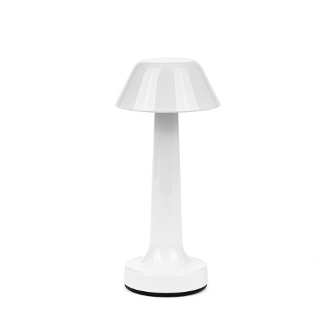 Lampka biurkowa nocna V-TAC 2W LED 23cm ładowanie USB CCT ściemnianie biała VT-7566 3000K-6000K 40lm