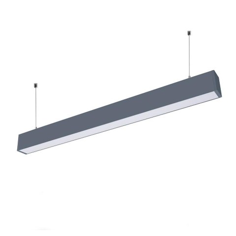 Oprawa V-TAC LED linear SAMSUNG CHIP 60W góra dół do łączenia zwieszana srebrna 120cm VT-7-60-S 4000K 6000lm 5 lat gwarancji