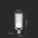 Oprawa uliczna LED V-TAC 50W 115st IP65 VT-150050ST 4000K 4270lm