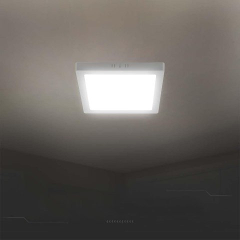 Panel LED V-TAC natynkowy premium downlight 24W kwadrat 300x300 VT-60024 4000K 2640lm