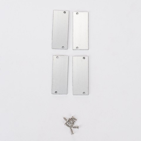 Profil aluminiowy anodowany V-TAC 2mb klosz mleczny 20x50mm VT-8206