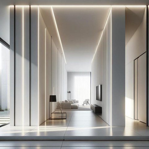 Profil aluminiowy anodowany V-TAC 2mb klosz mleczny 20x50mm VT-8206