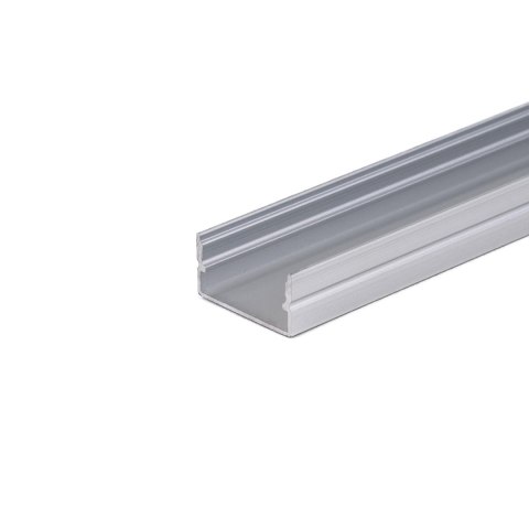 Profil aluminiowy anodowany na dwie taśmy 185mm V-TAC 2mb klosz mleczny VT-8202