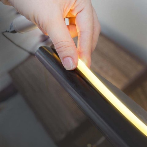 Taśma LED V-TAC bezpunktowa COB 320LED 24V IP67 10W/m VT-COB 320 4000K 900lm