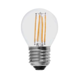 Żarówka LED V-TAC 6W filament E27 kulka G45 VT-2366 3000K 600lm