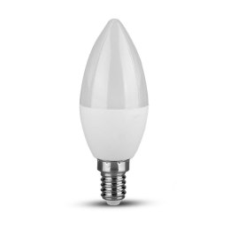 Żarówka LED V-TAC SAMSUNG CHIP 4.5W E14 świeczka VT-255 4000K 470lm 5 lat gwarancji