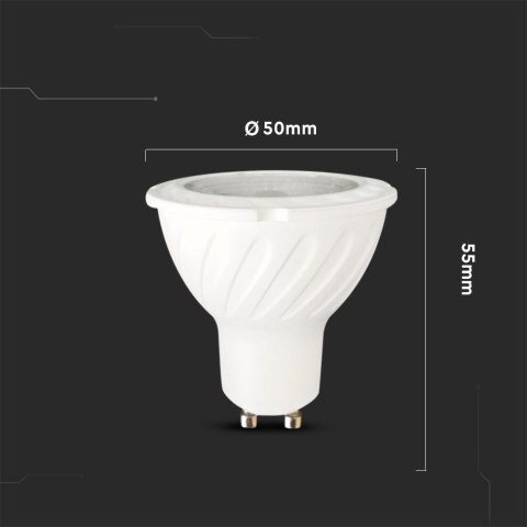 Żarówka LED V-TAC SAMSUNG CHIP 6W GU10 38st VT-277 6500K 445lm 5 lat gwarancji