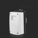 Czujnik zmierzchu światła z timerem V-TAC 10A 2400W 3-500LUX IP65 VT-81007 5 lat gwarancji