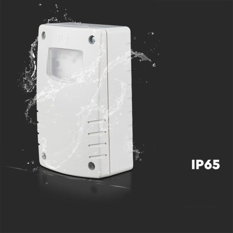 Czujnik zmierzchu światła z timerem V-TAC 10A 2400W 3-500LUX IP65 VT-81007 5 lat gwarancji
