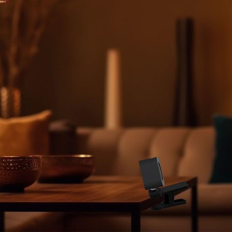 Lampka biurkowa V-TAC 4w1 35cm kinkiet klips latarka 3W LED CCT czarna VT-10115 3000K-6000K 300lm