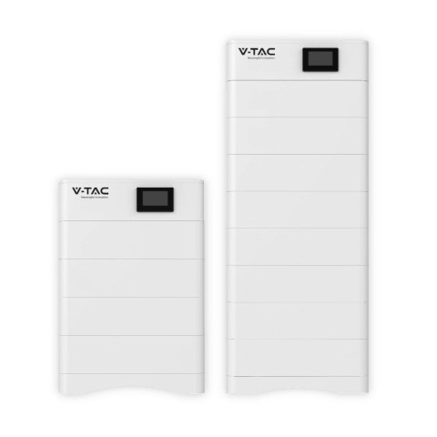 Modułowy magazyn energii wysokonapięciowy V-TAC 5,12kWh LiFePO4 BMS IP65 51.2V VT-OHS-HV100 10 lat gwarancji