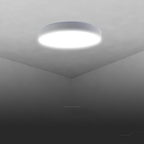 Plafon V-TAC 40W elegant fi.40cm CCT pilot timer VT-8563 3000K-6500K 4000lm