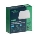 Plafon V-TAC 36W LED SAMSUNG CHIP kwadrat 42x42cm natynkowy pilot czujnik ruchu IP44 biały VT-8630S 4000K 3820lm 5 lat gwarancji