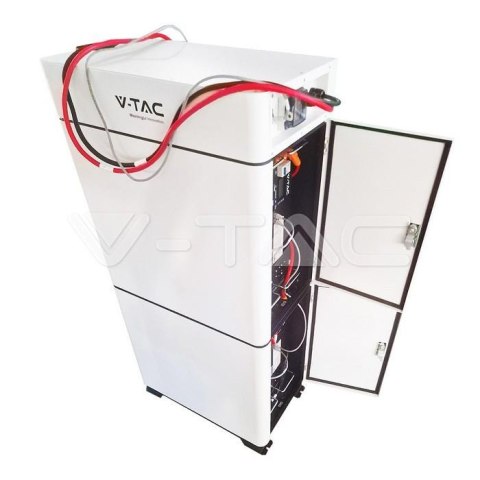 Stojak regał do magazynów energii V-TAC 5,12kWh 4xSKU11377 4 moduły max.100A 3 lata gwarancji