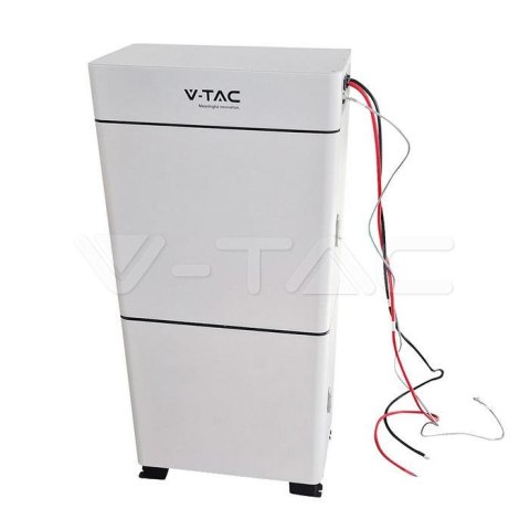 Stojak regał do magazynów energii V-TAC 5,12kWh 4xSKU11377 4 moduły max.100A 3 lata gwarancji