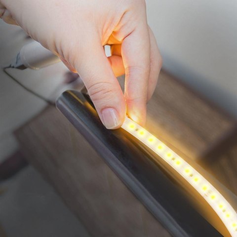 Taśma LED 230V V-TAC rękaw IP65 120LED/m 10,5W/m rolka 10mb VT-2835 121-10M 4000K 1000lm