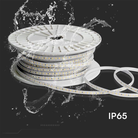 Taśma LED 230V V-TAC rękaw IP65 120LED/m 10,5W/m rolka 50mb VT-2835 121-50M 4000K 1000lm