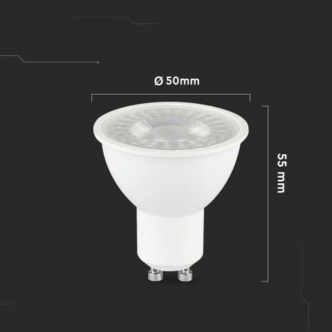 Żarówka LED V-TAC SAMSUNG CHIP GU10 7,5W 38st VT-291 3000K 610lm 5 lat gwarancji