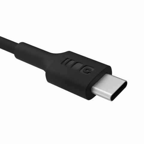 KABEL USB-C / USB-C Greencell PowerFlex 120cm PD 100W czarny silikonowy