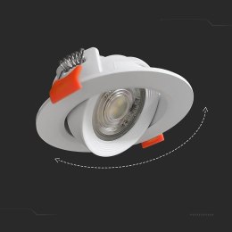 Oczko LED V-TAC 7W białe downlight 3w1 VT-2707CCT 3000K-4000K-6500K 510lm 5 Lat gwarancji