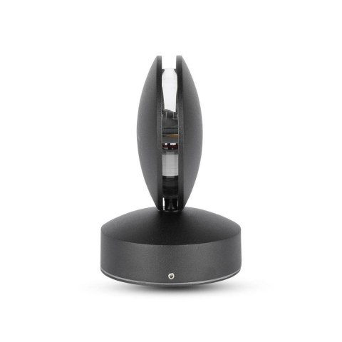 Oprawa 360st V-TAC 7W LED iluminacja elewacji/wnęk okiennych czarna IP65 VT-707 3000K 770lm