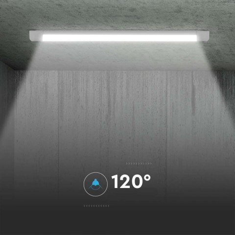 Oprawa V-TAC 10W LED liniowa natynkowa CREE CHIP 30cm 100Lm/W VT-8-10 3000K 1000lm 6 Lat gwarancji