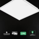 Panel LED V-TAC 40W 600x600 LED CREE CHIP zasilacz STARSENSE backlight 33mm 120Lm/W VT-61044 4000K 4800lm 6 lat gwarancji