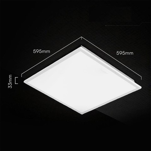 Panel LED V-TAC 40W 600x600 LED CREE CHIP zasilacz STARSENSE backlight 33mm 120Lm/W VT-61044 4000K 4800lm 6 lat gwarancji