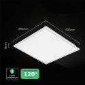 Panel LED V-TAC 40W 600x600 slim 18mm 120Lm/W VT-61041 4000K 4800lm 3 lata gwarancji