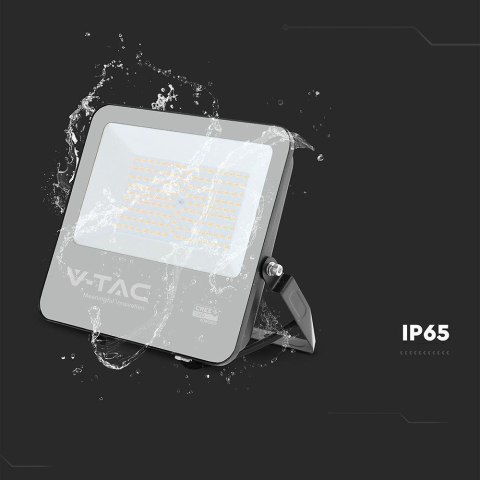 Projektor LED V-TAC CREE CHIP 100W 135lm/W przewód 1m IP65 VT-44101 3000K 13500lm 6 lat gwarancji