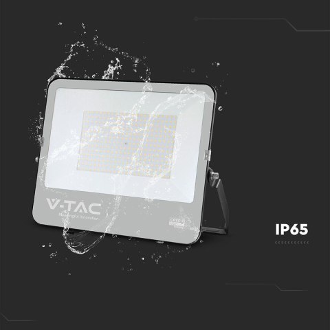 Projektor LED V-TAC CREE CHIP 200W 135lm/W przewód 1m IP65 VT-44201 6500K 27000lm 6 lat gwarancji