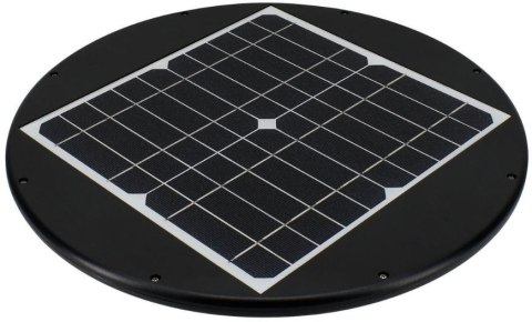SOLARNA OPRAWA PARKOWA LED SOLUM 20W 2200LM 3000-4000K IP65 CZARNA
