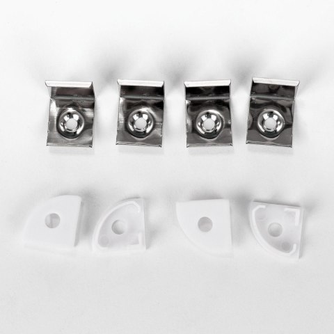 Profil aluminiowy Kątowy biały V-TAC 2mb klosz mleczny VT-8109-W 5 lat gwarancji