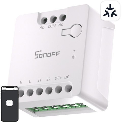 Przełącznik SONOFF MINI-D Matter Wi-Fi AC/DC 12-48V