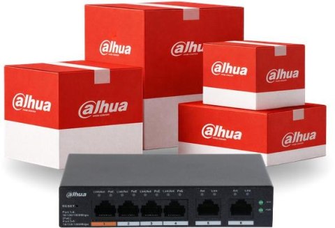 SWITCH DAHUA CS4006-4GT-60 Opakowanie zbiorcze 10szt.