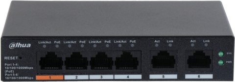 SWITCH DAHUA CS4006-4GT-60 Opakowanie zbiorcze 10szt.