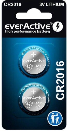 Bateria CR2016 everActive (blister 2 szt.)