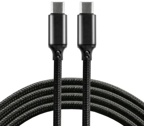 KABEL USB-C / USB-C everActive CBB-1PD3 100cm PD 60W 3A