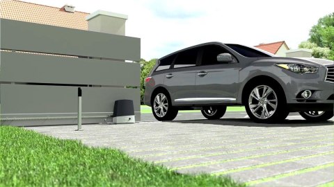 Napęd/siłownik CAME BKX08AGF BRUSHLESS do 800kg bram przesuwnych