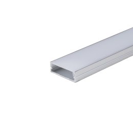 Profil aluminiowy anodowany na dwie taśmy 27x10mm V-TAC 2mb klosz mleczny VT-8204