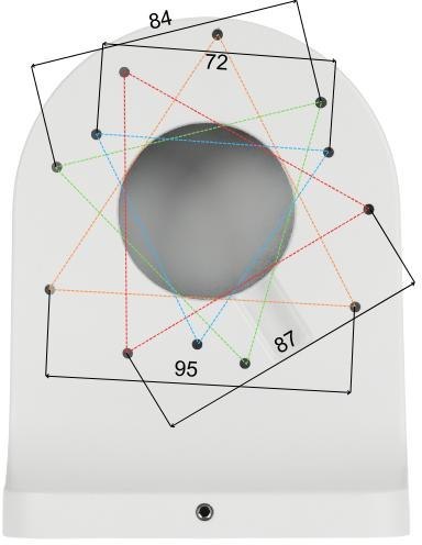 UCHWYT KAMERY STG-PFB203W