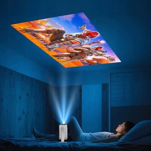 Mini Projektor Przenośny Rzutnik Android 14 WiFi Zenwire PrimeView IMC460 Pro