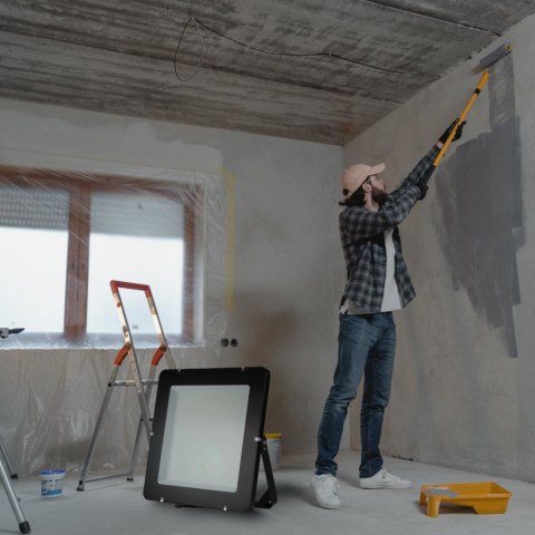 Naświetlacz LED V-TAC 1000W LED SAMSUNG CHIP czarny 120Lm/W 100st VT-1055 4000K 120000lm 5 lat gwarancji